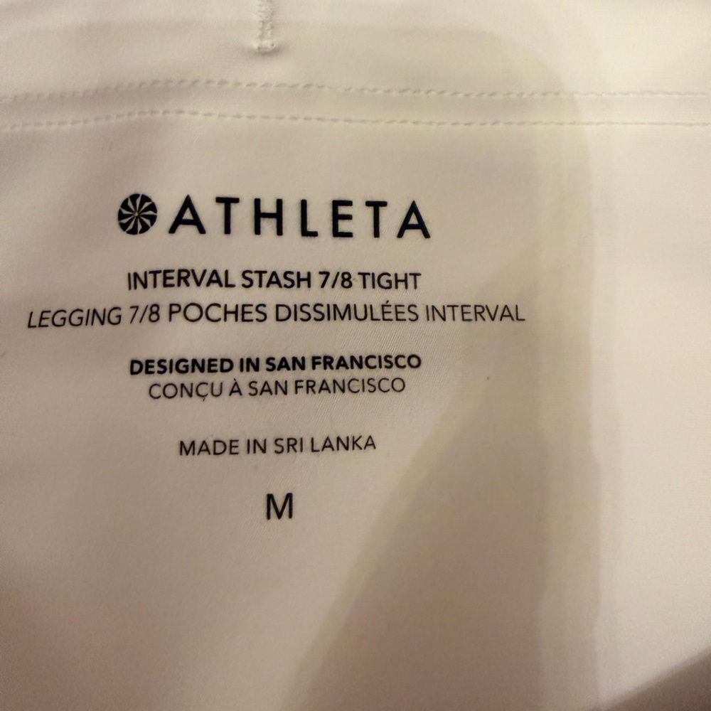 Athleta White High-Rise Leggings - Picture 4 of 4